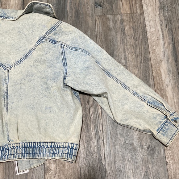 Bershka vintage style oversized denim jacket - Picture 8 of 9